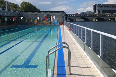 La piscine Joséphine Baker : une piscine sur la Seine