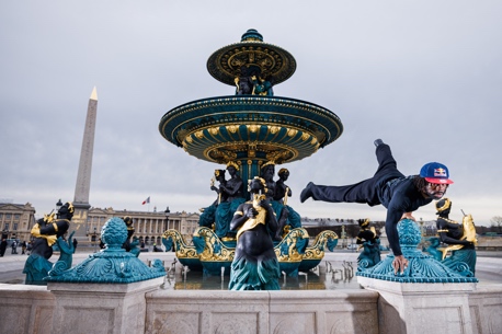 Spectacle gratuit de danse hip hop à la Concorde