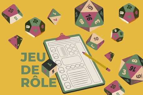 Soirees jeu de role gratuites bibliotheque Francoise Sagan