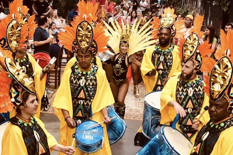 Spectacle gratuit de samba (musique et danse) en plein air