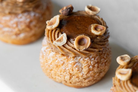 Viennoiserie pain gateau snack offert Tranche ouverture nouvelle boulangerie