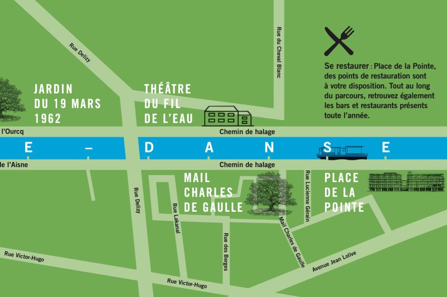 1 km de danse à Pantin : une journée de spectacles gratuits au bord du canal