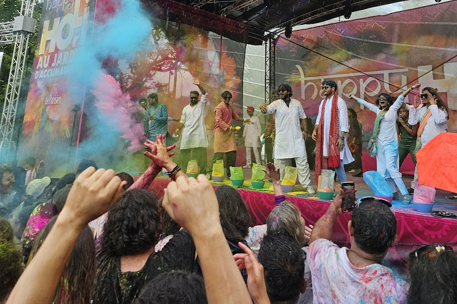 Holi, la fête indienne des couleurs au Jardin d'Acclimatation