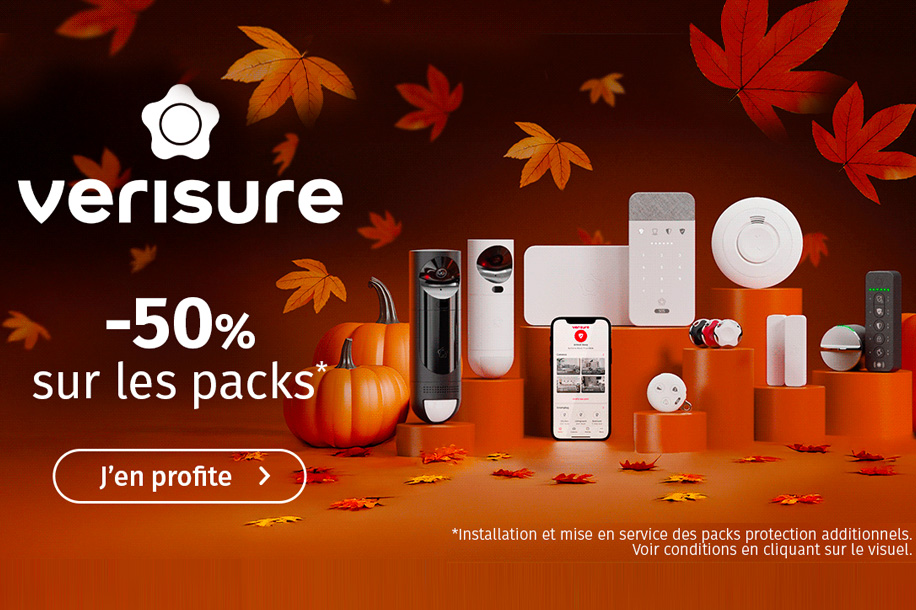 -50% sur Verisure : sécurisez votre domicile avec la référence du marché !