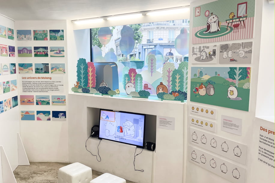Molang débarque à Paris pendant 10 jours : expo, ateliers et mignonnerie à gogo !
