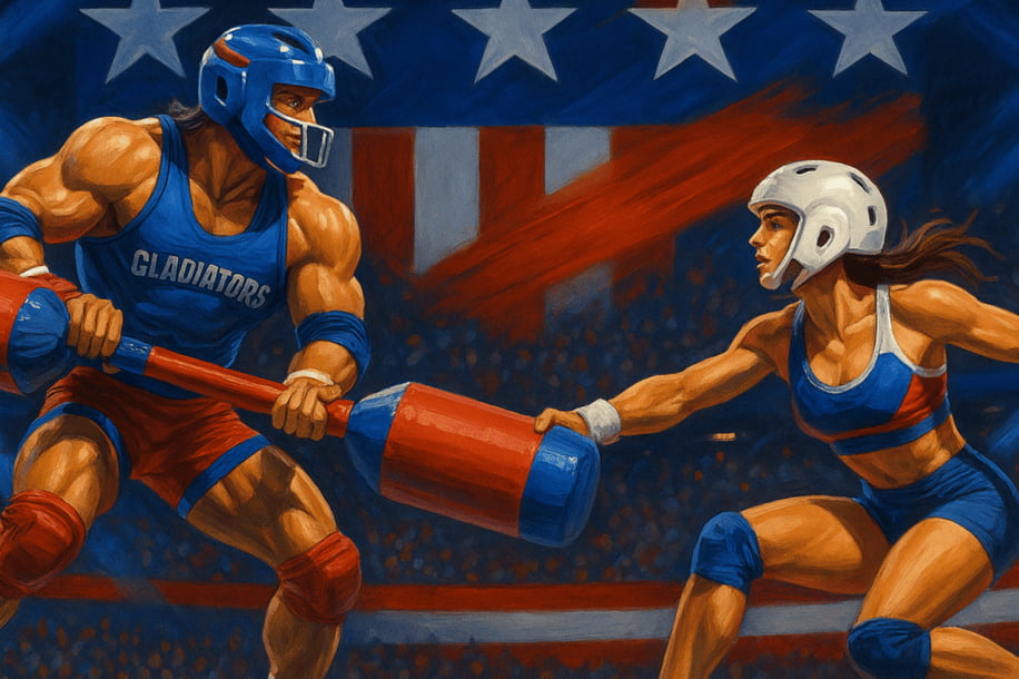 tournage show american gladiators cergy gagnez 50 euros