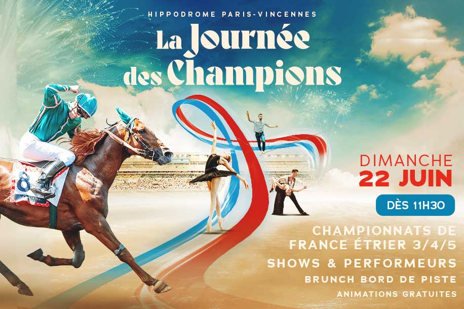 Journée des Champions 2025 : un événement gratuit, chic et spectaculaire, ouvert à tous !