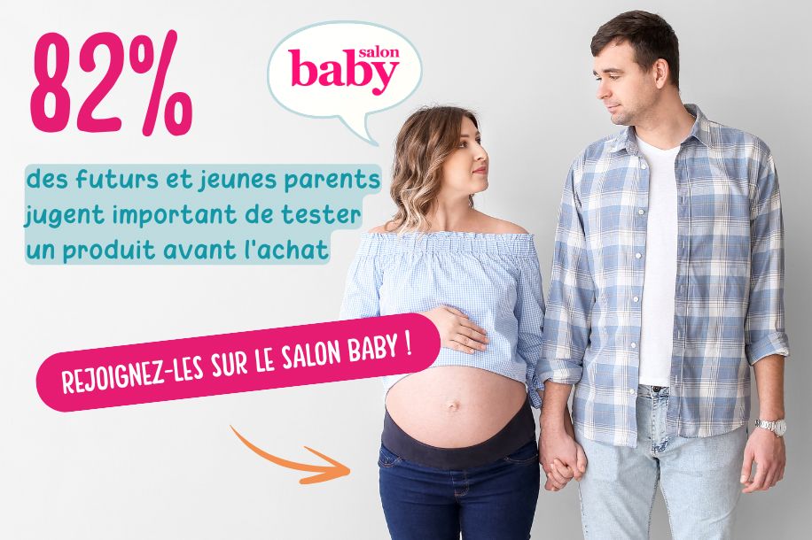 Bon plan pour les jeunes parents : l’entrée du Salon Baby à  50 % !