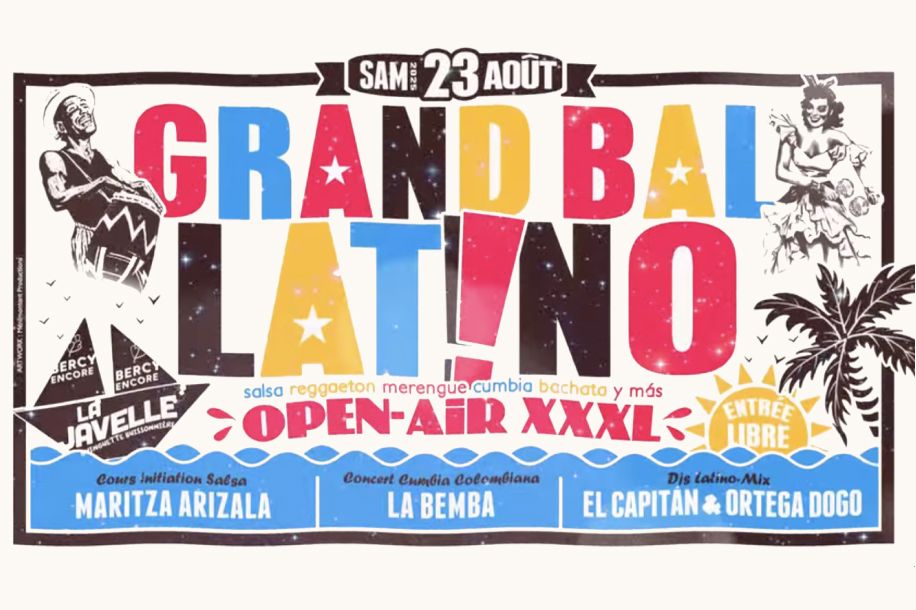 grand bal latino gratuit open air la javelle