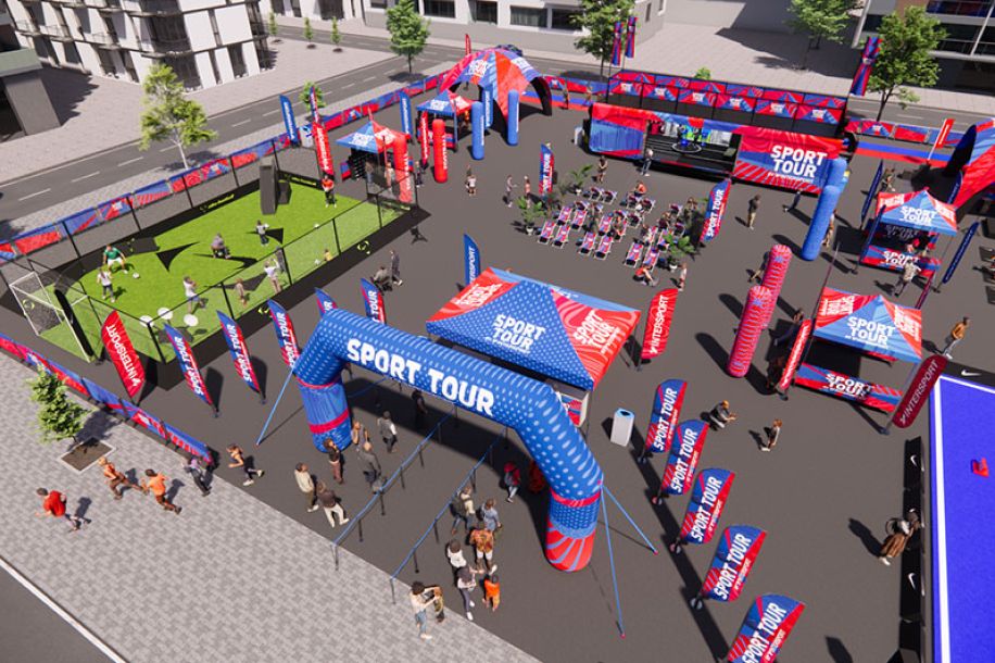 Venez tester vos skills au village sportif gratuit d’Intersport et Nike