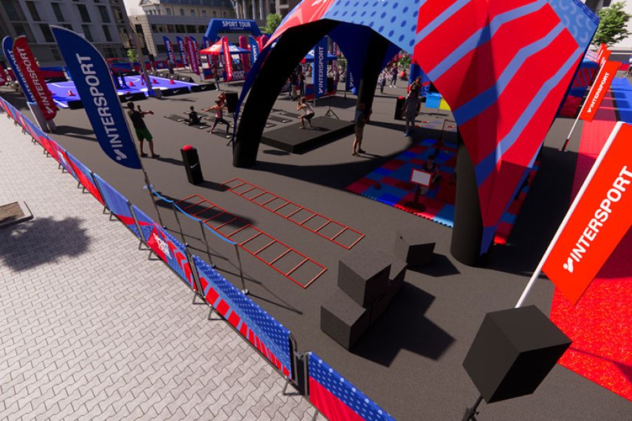 Venez tester vos skills au village sportif gratuit d’Intersport et Nike