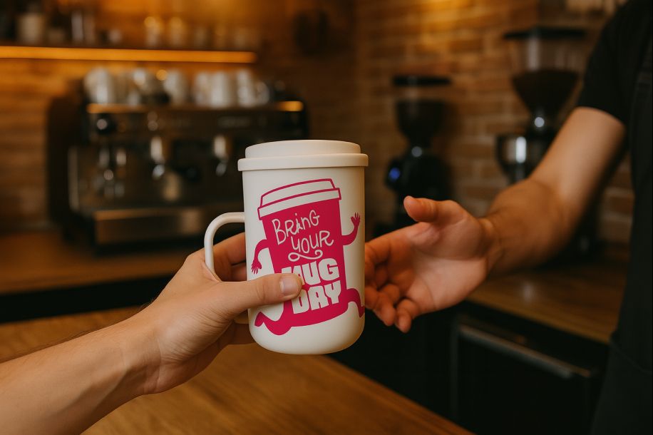 bring your mug day 2025 cafe gratuit