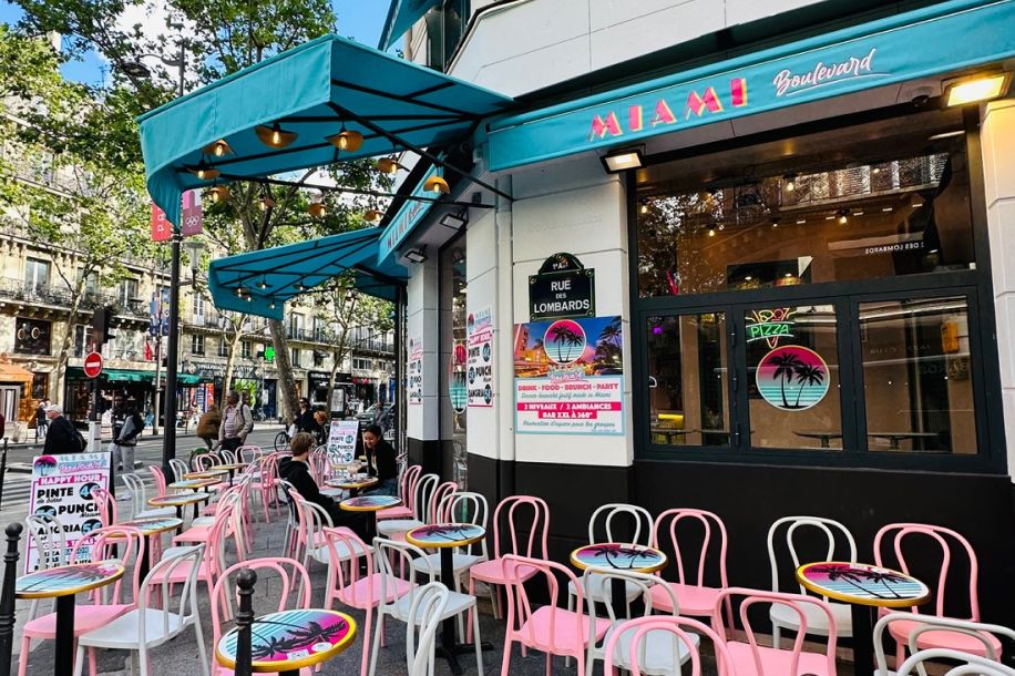 Brunch à volonté, néons et palmiers from Florida : bienvenue au Miami Boulevard !