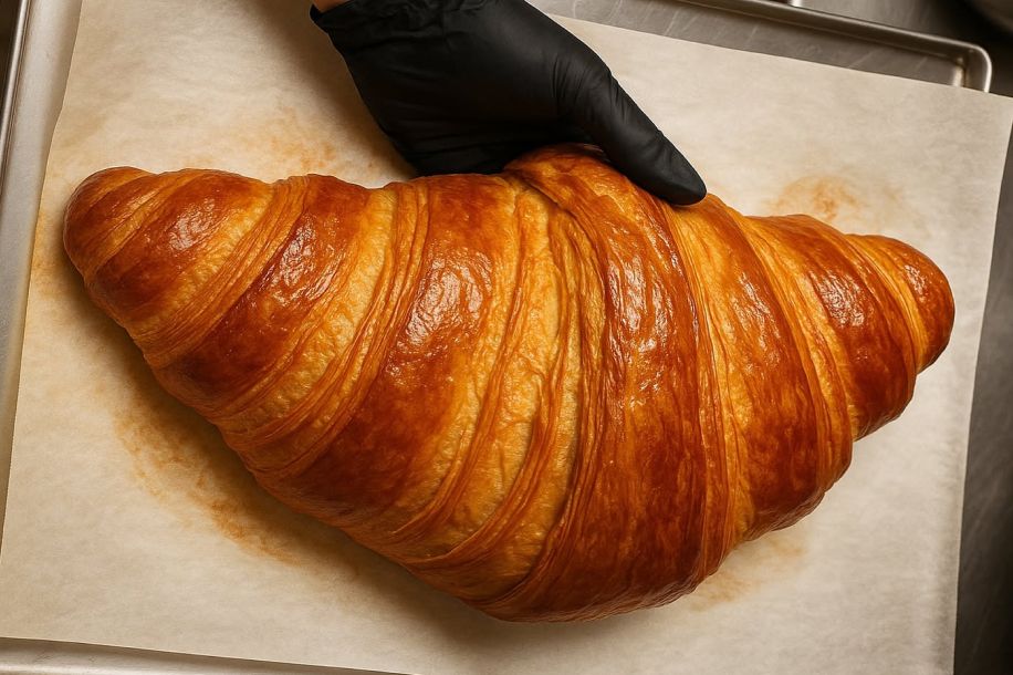 Croissant géant et latte XXL : la pause café la plus démesurée de Paris