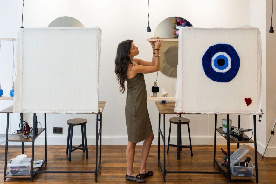 Tufting Studio : un lieu pour explorer l’art du tufting, ce tissage moderne à la laine