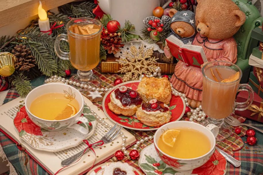 Tea time de Noël immersif au Jardin de Mademoiselle