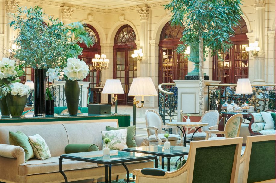 La Verrière, immense atrium lumineux au cœur d’un palace centenaire