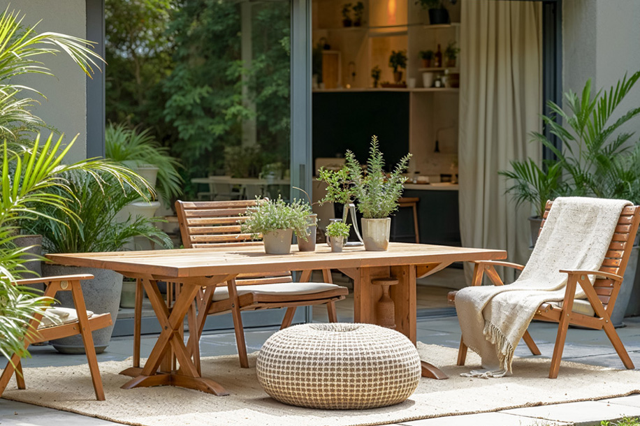 Terrasse urbaine à Paris : salon de jardin et pergola stylée pour profiter de l’été
