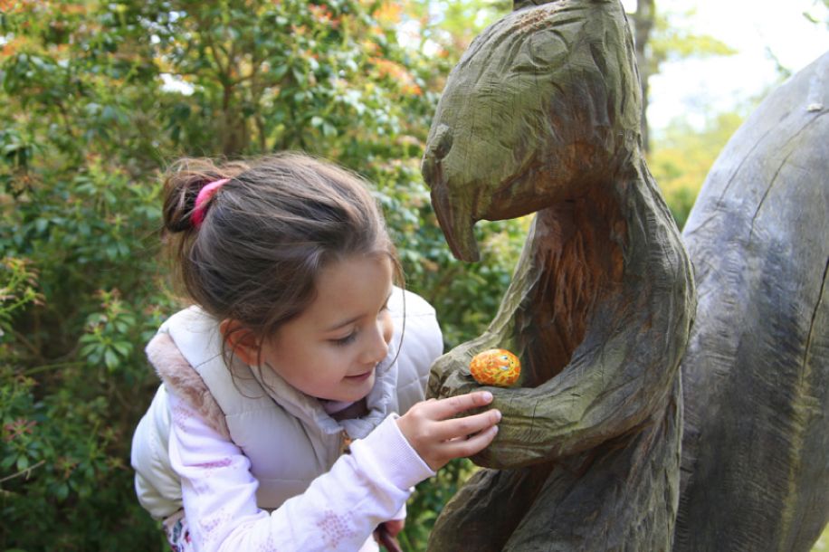 Chasse aux œufs géante au cœur du parc animalier de Thoiry