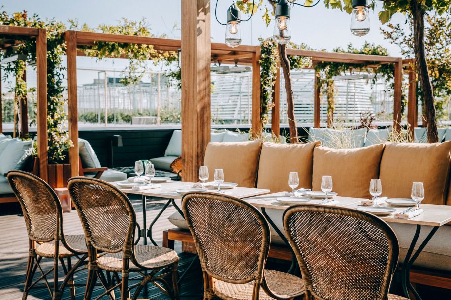 Ancora : la nouvelle piazza italienne du rooftop parisien Le Perchoir