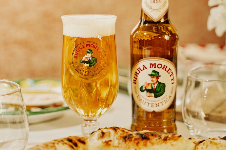 Découvrez la nouvelle pizza au bœuf à la bière signée Peppe et Birra Moretti !
