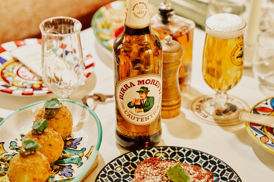 Découvrez la nouvelle pizza au bœuf à la bière signée Peppe et Birra Moretti !