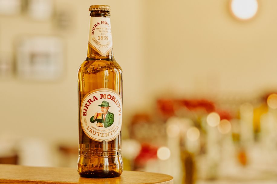 Découvrez la nouvelle pizza au bœuf à la bière signée Peppe et Birra Moretti !