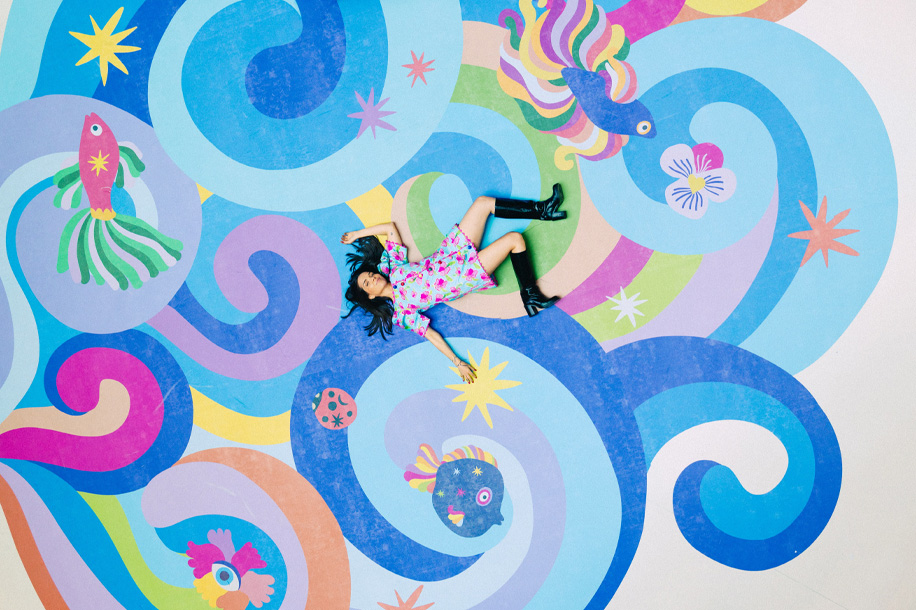 Un coin de nature version arty à Beaugrenelle avec photocall gratuit