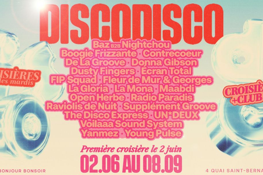 Disco club gratuit et croisière à 9,90€ : les soirées DiscoDisco sont de retour !