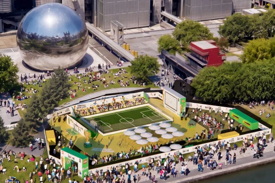 fan zone lego paris coupe du monde 2026