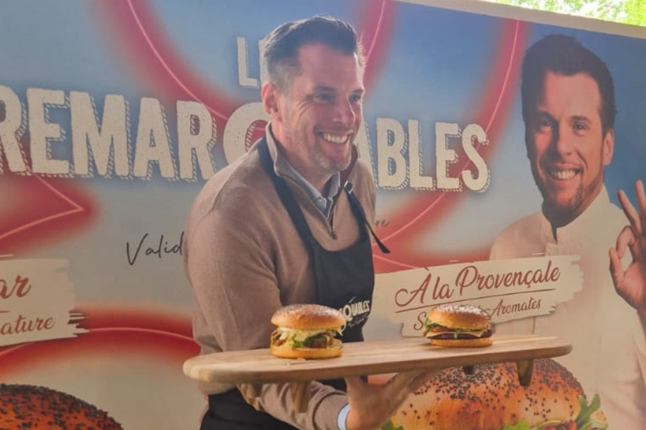 Le chef Norbert Tarayre revisite la gamme RemarQuable de Quick