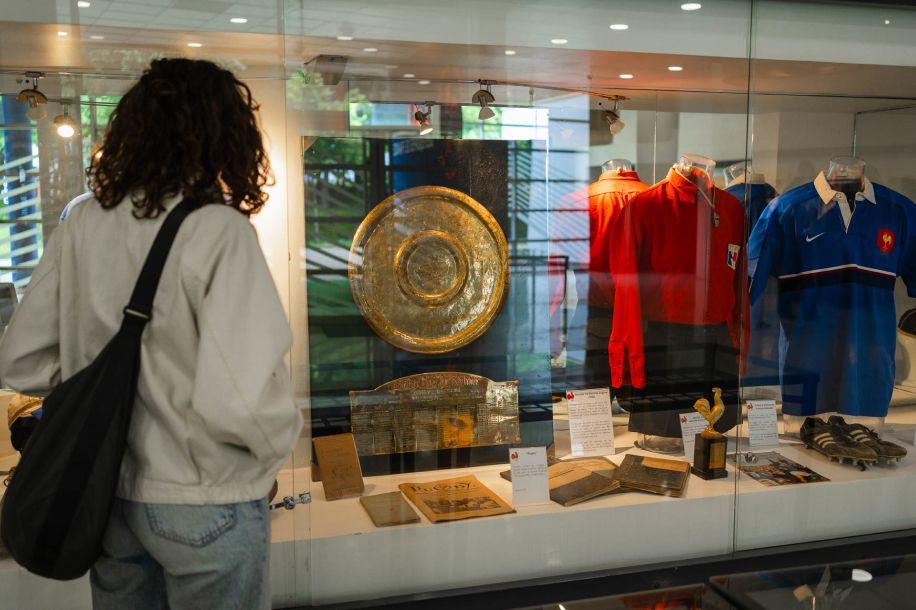 Visite guidée au Centre National de Rugby : dans les coulisses du XV de France