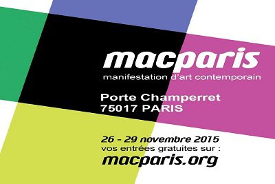 Invitation gratuite pour le Salon d'art contemporain MAC Paris 2015