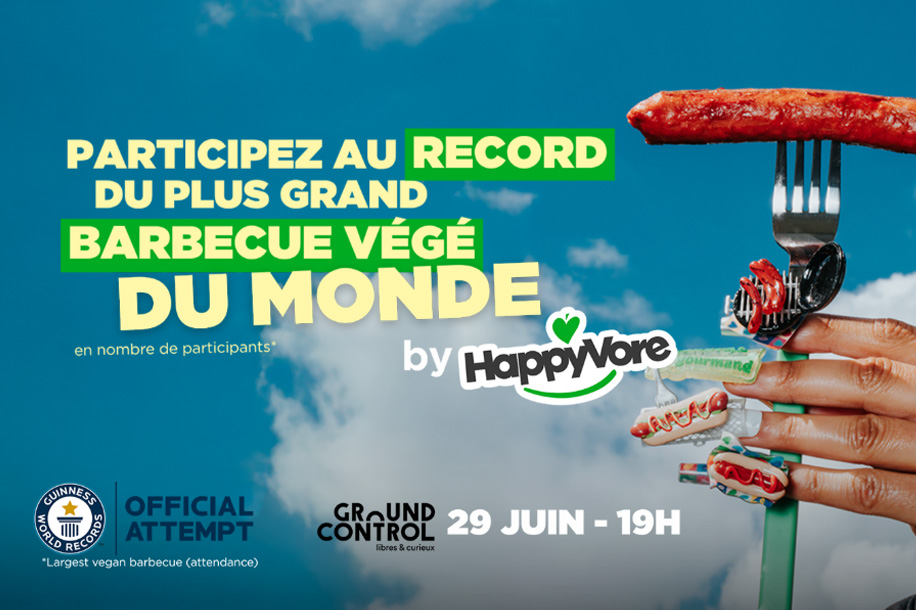 record plus grand barbecue vege