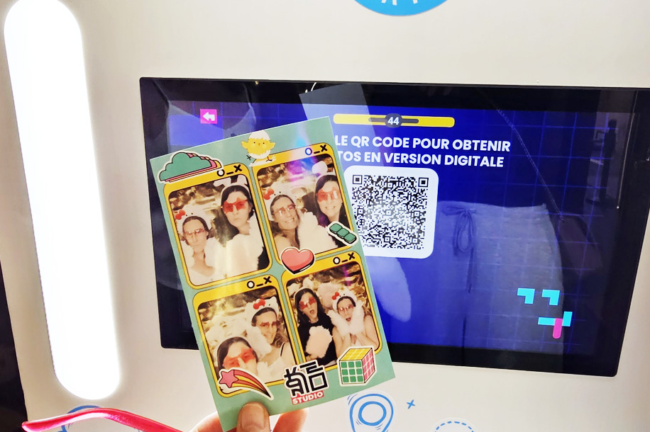 Photobooths coréens et seflie studio en version XXL à Paris