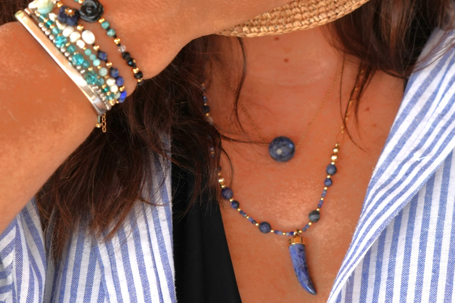 Marie Trani crée des bijoux inspirés par la Corse et la Méditerranée