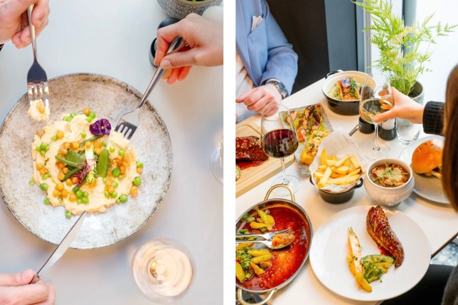 Dîner français et skybar panoramique au H4 Wyndham Paris Pleyel pour 55 €