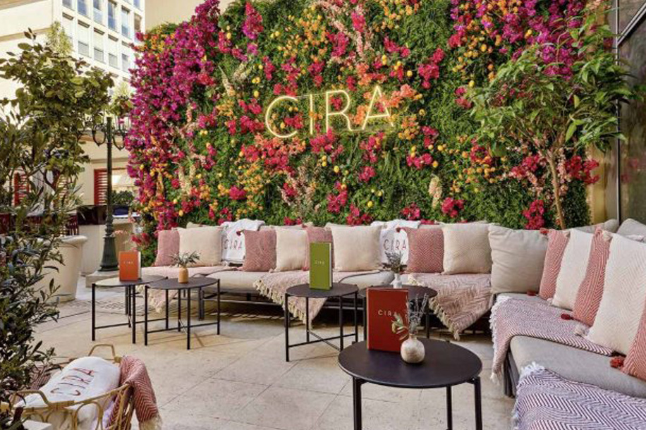 CIRA rouvre sa terrasse cachée sur les Champs Élysées