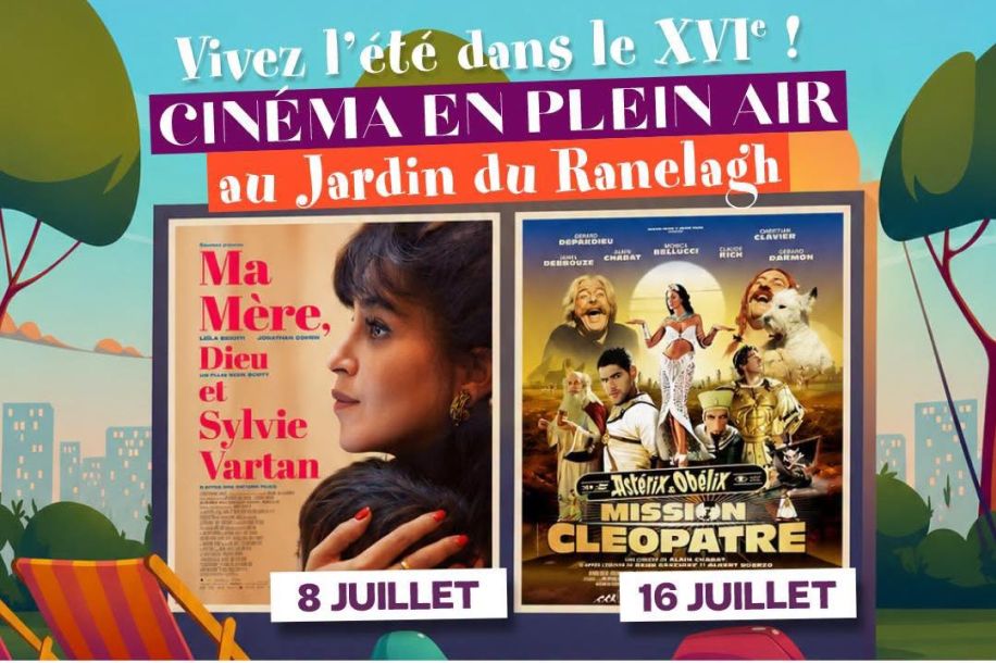 cinema plein air paris 16e jardin ranelagh gratuit