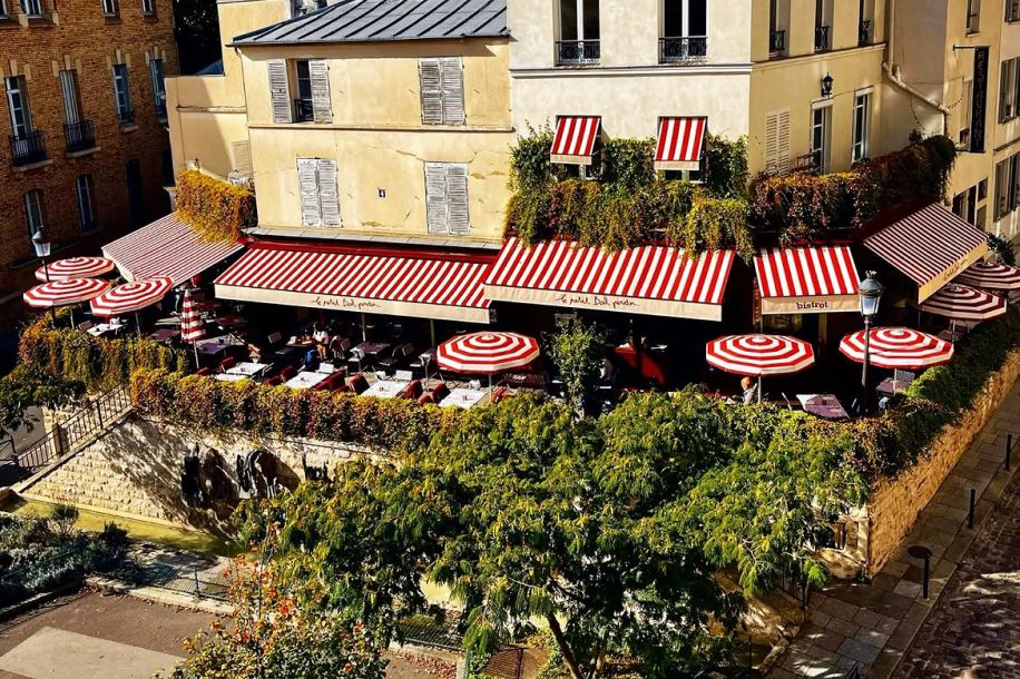 Le Petit Bal perdu : la terrasse la plus discrète du 5e, pour une mousse au chocolat sans limite (à volonté !)