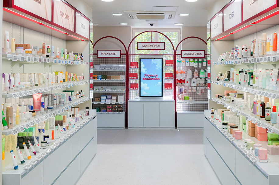 K Beauty : Moida ouvre le plus grand concept store d’Europe sur les Champs Élysées