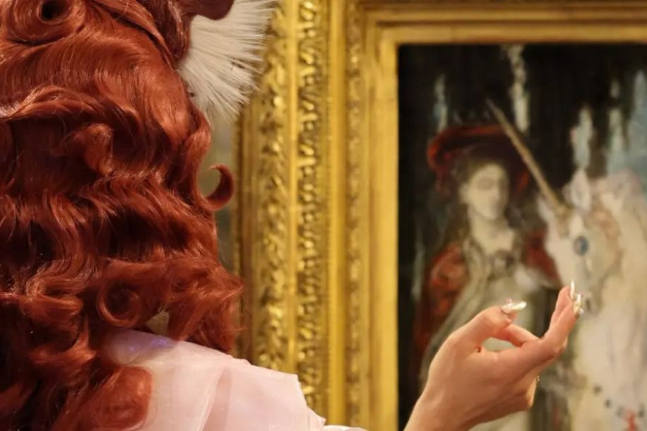Visite chantée insolite avec la drag queen Élysée Moon du musée Gustave Moreau