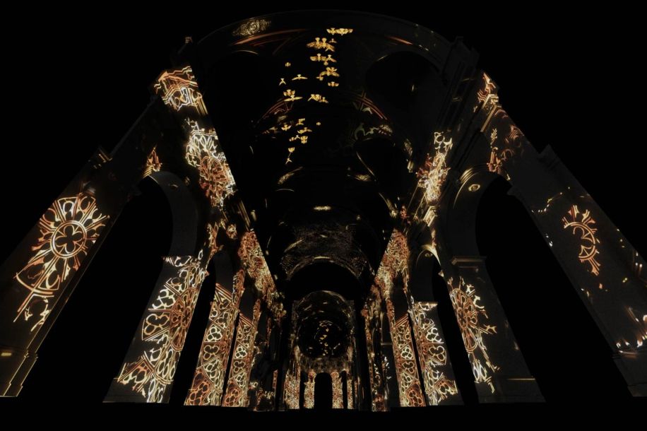 Les Nuits de Saint Roch : le spectacle son et lumière qui met en scène 400 ans d'histoire de l'art à l'église Saint Roch