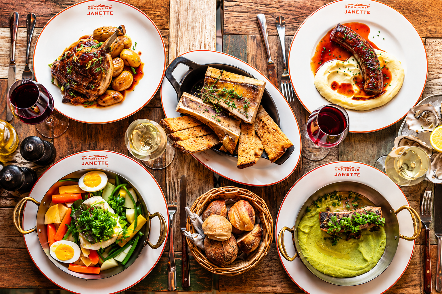 Janette Bistrot Parisien : les formules à 29 € et 39 €