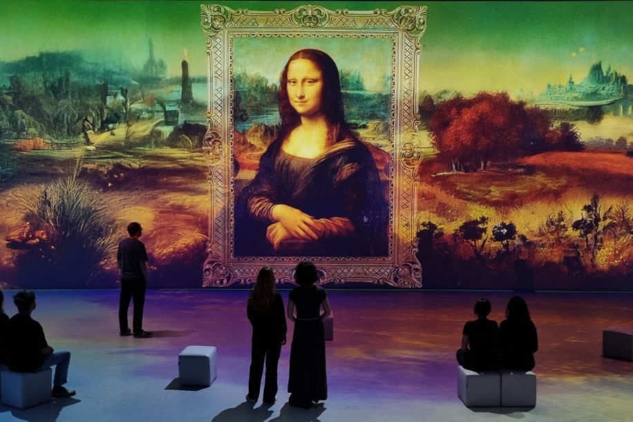 exposition immersive leonardo michelangelo cite de l histoire 1