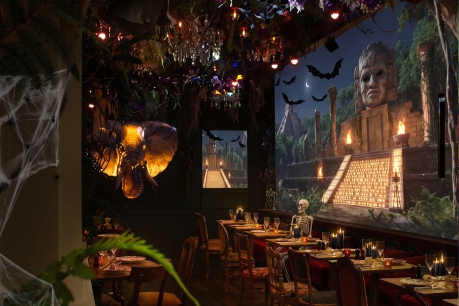 jungle palace halloween restaurant immersif paris 1