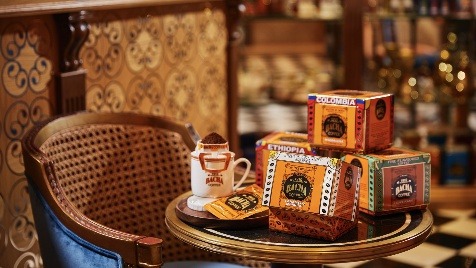 Bacha Coffee ouvre un pop up aux Galeries Lafayette Le Gourmet