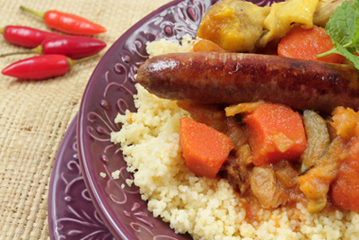 Couscous-merguez gratuit au restaurant Les Trois Frères