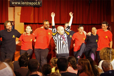 Spectacle d'improvisation (participation au chapeau)