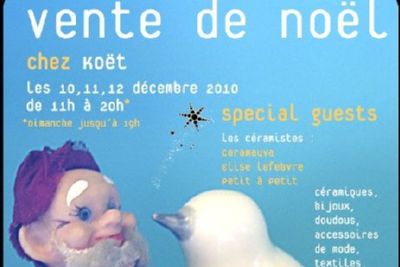 Marché de Noël  spécial créateurs dans la boutique Koët ! 